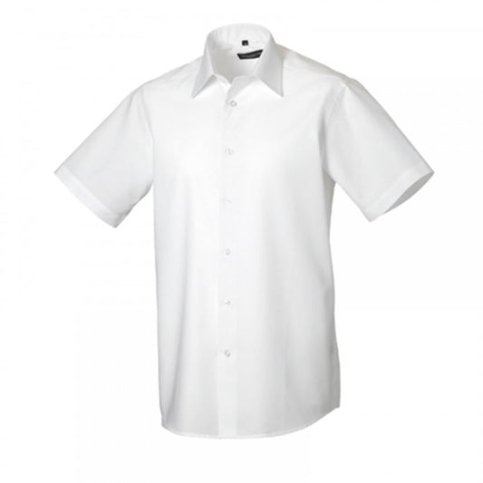 923M Men's Short Sleeve Easy Care Tailored Oxford Shirt