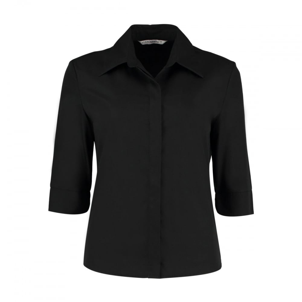 KK715 Ladies' Continental 3/4 Length Sleeve Blouse