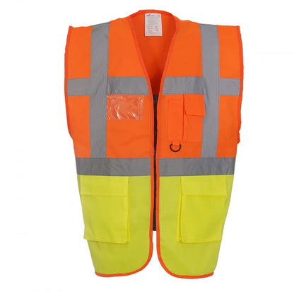 HVW801 Hi-Vis Executive Waistcoat