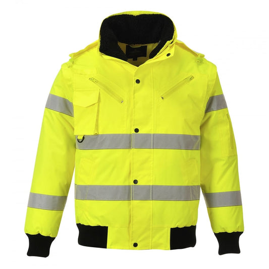 Hi-Vis 3 in 1 Bomber Jacket