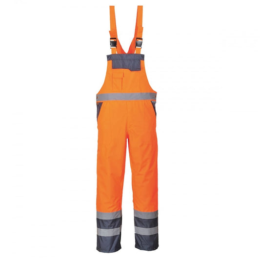 Contrast Bib & Brace Coverall