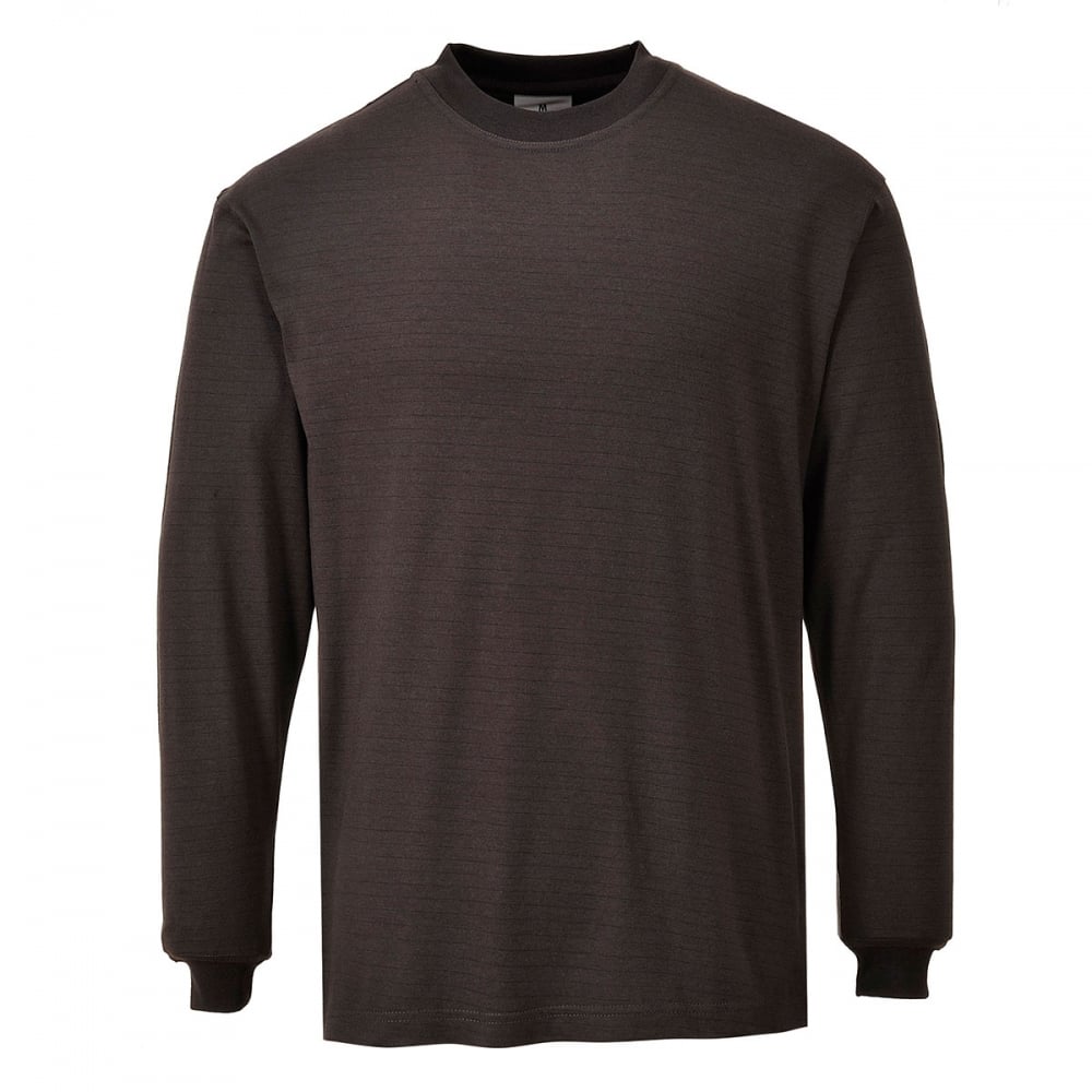 Flame Resistant Antistatic T-Shirt Grey 3XL *One Size Only - Outlet Store*