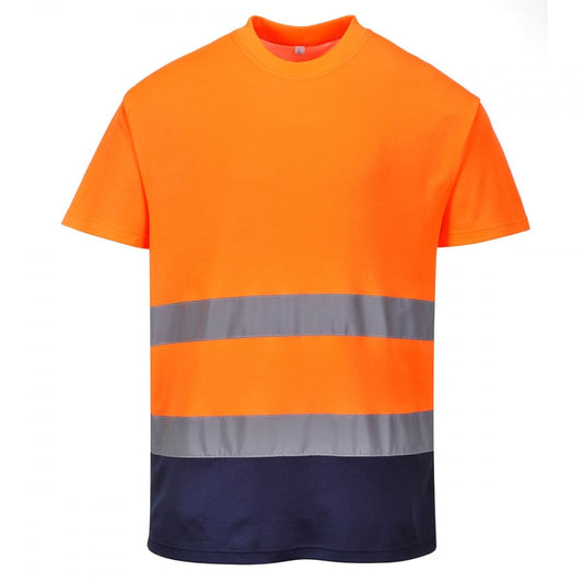 2-Tone Cotton Comfort T-Shirt