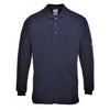 FR10 Flame Resistant Antistatic Long Sleeve Polo Shirt