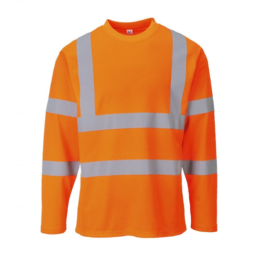 Hi Visibility T-Shirt Long Sleeves