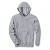 Carhartt K121 Iconic Midweight Overhead Hooded Sweatshirt Heather Grey S *One Size Only - Outlet Store*