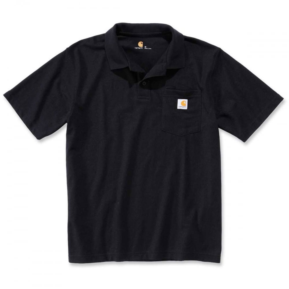 K570 Contractor's Work Pocket Polo Short Sleeve Shirt Cotton/Poly Mix - Relaxed Fit