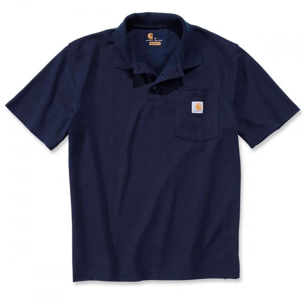 K570 Contractor's Work Pocket Polo Short Sleeve Shirt Cotton/Poly Mix - Relaxed Fit