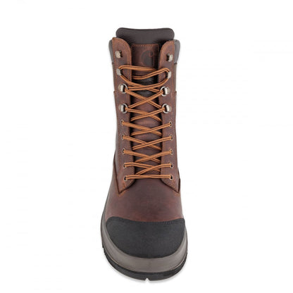F702905 Detroit 8" S3 Waterproof High Boot Dark Brown