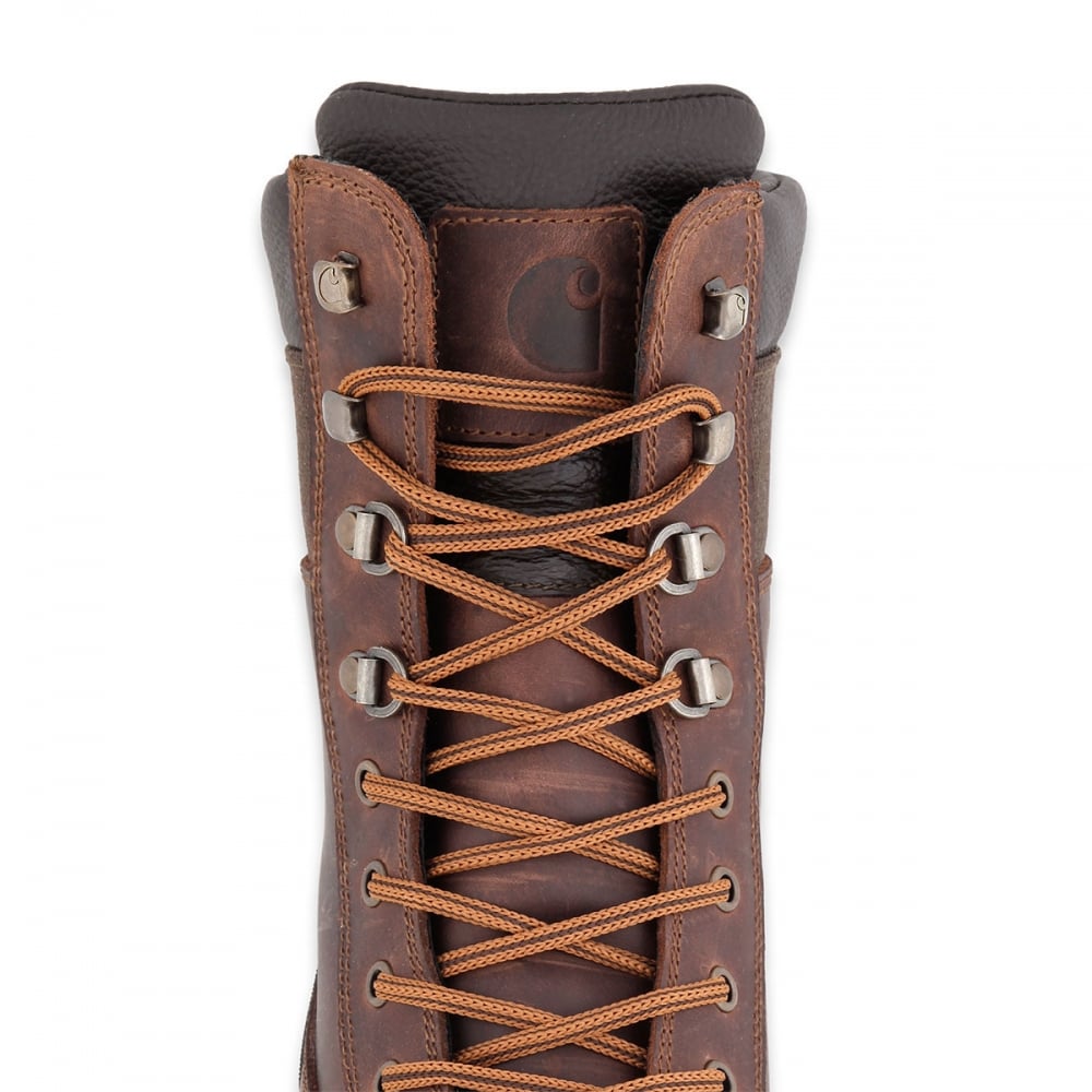 F702905 Detroit 8" S3 Waterproof High Boot Dark Brown