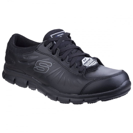 Eldred Slip Resistant Lace Up Work Shoe