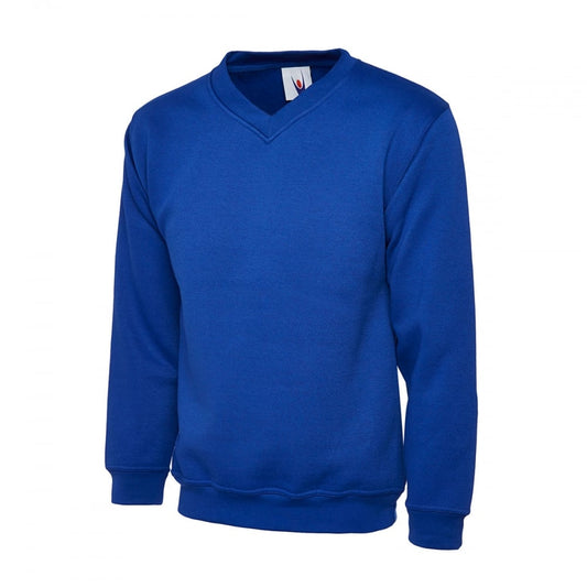 UC204 Classic V-Neck Sweatshirt