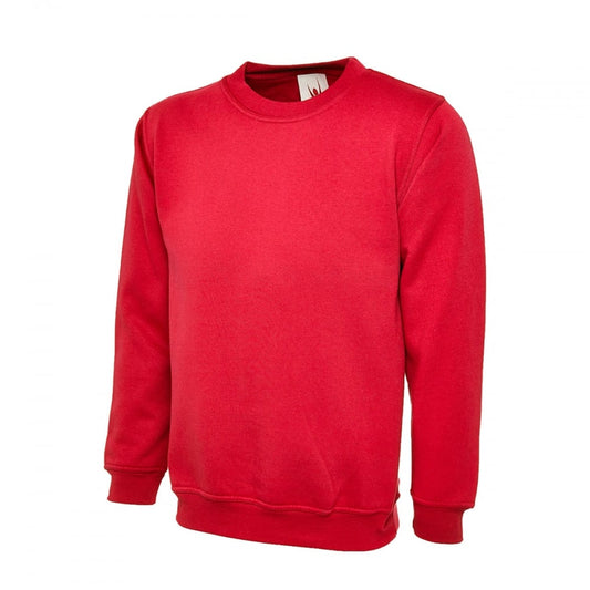 UC201 Heavyweight Sweatshirt Red M *One Size Only - Outlet Store*