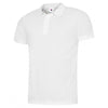 UC125 Mens Ultra Cool Poloshirt White XL *One Size Only - Outlet Store*