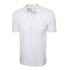 UC112 Classic Cotton Poloshirt White M *One Size Only - Outlet Store*