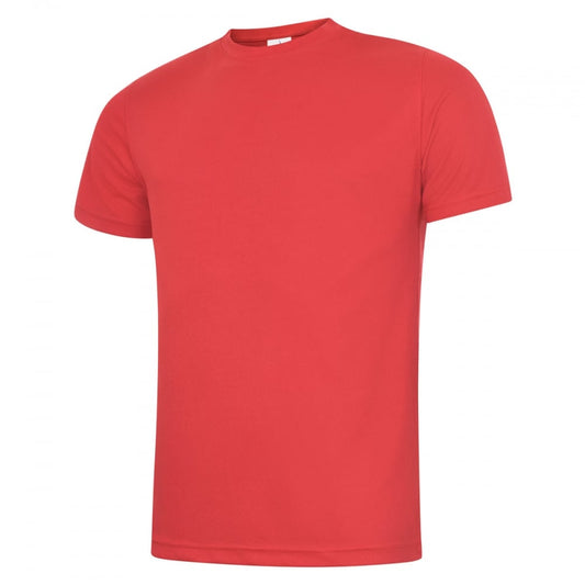 UC315 Mens Ultra Cool T-Shirt Red 2XL *One Size Only - Outlet Store*