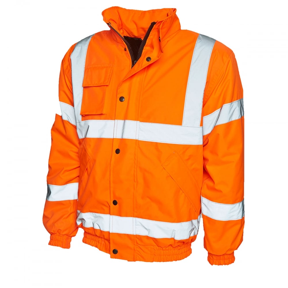 UC804 Hi Vis Bomber Jacket