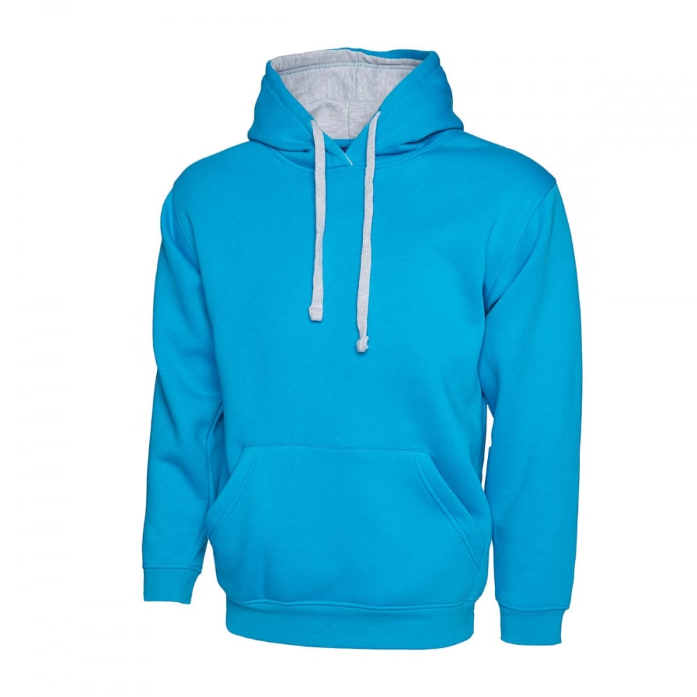 UC507 Contrast Hooded Sweatshirt