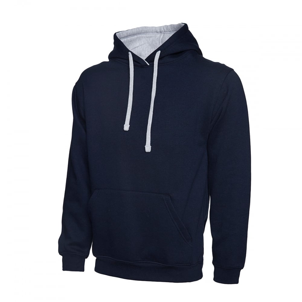 UC507 Contrast Hooded Sweatshirt
