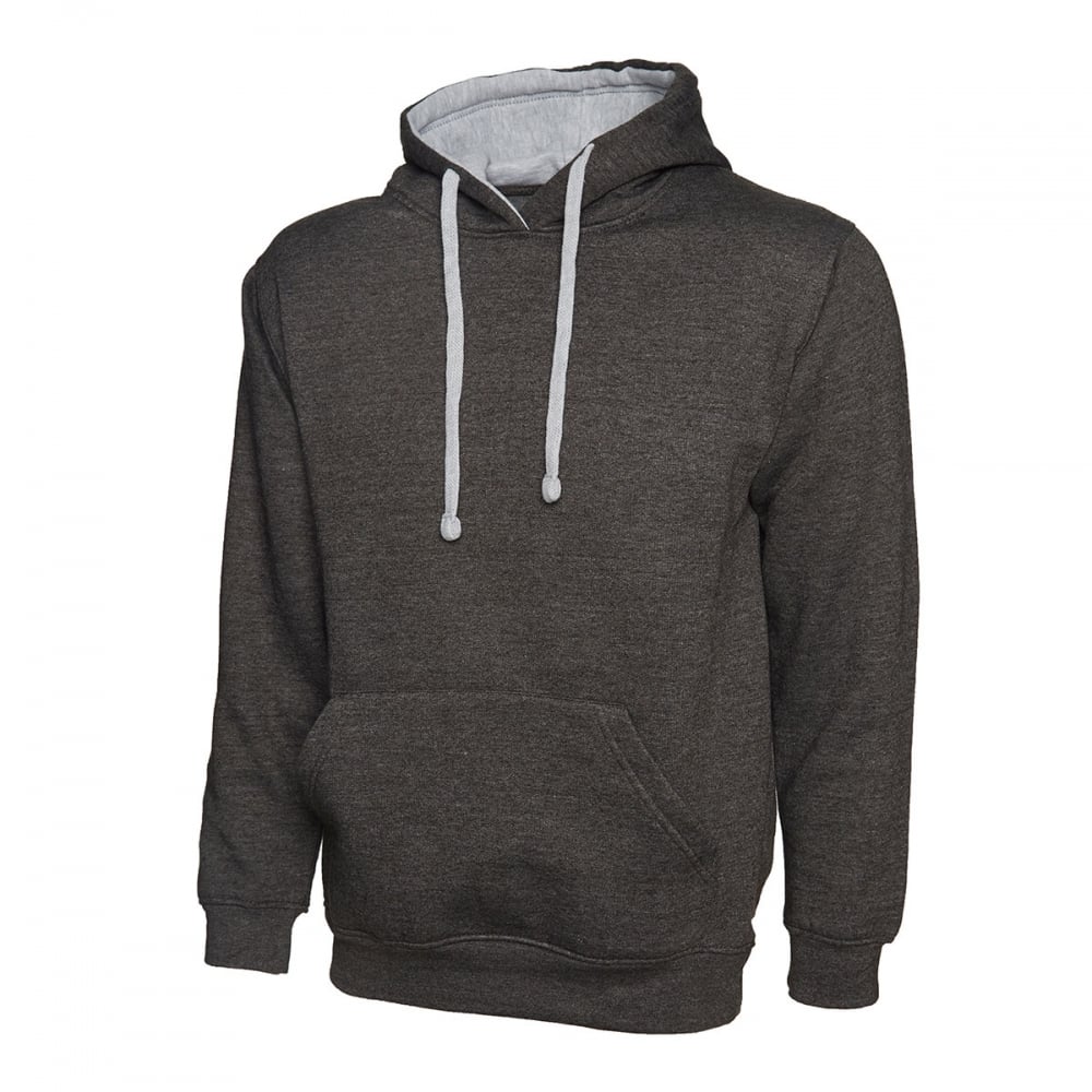 UC507 Contrast Hooded Sweatshirt