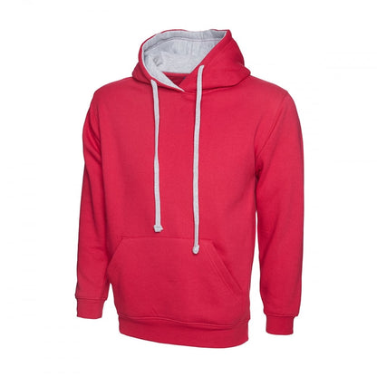 UC507 Contrast Hooded Sweatshirt