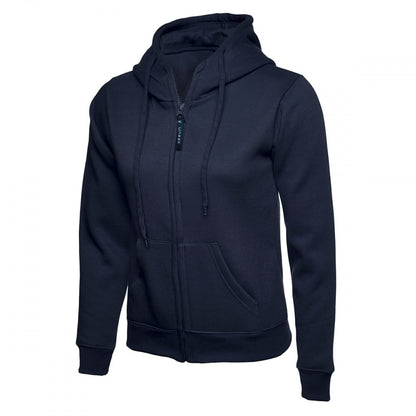 UC505 Ladies Classic Full Zip Hooded Sweatshirt