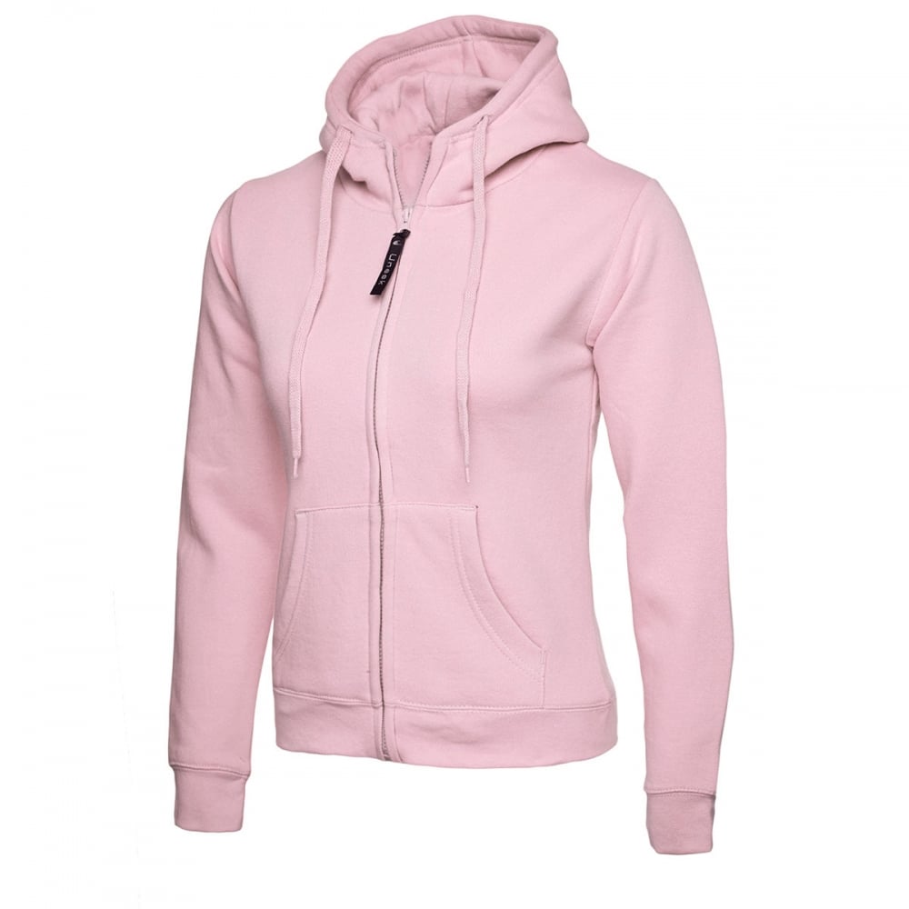 UC505 Ladies Classic Full Zip Hooded Sweatshirt