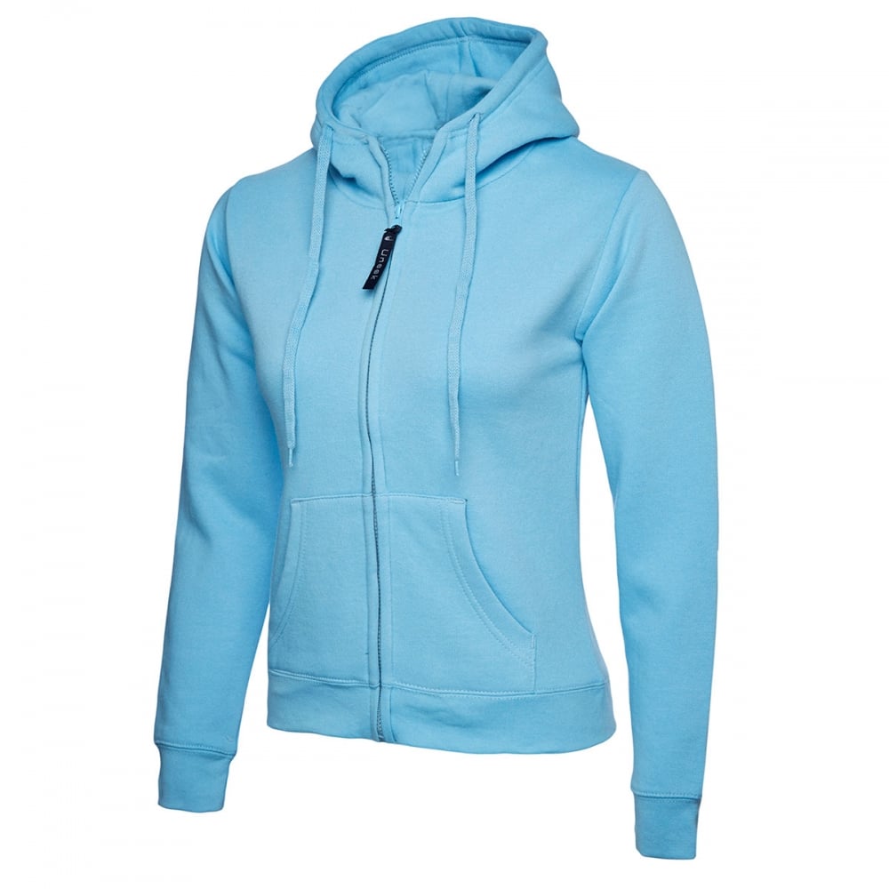UC505 Ladies Classic Full Zip Hooded Sweatshirt
