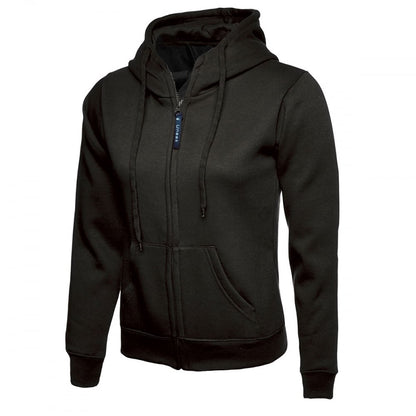 UC505 Ladies Classic Full Zip Hooded Sweatshirt
