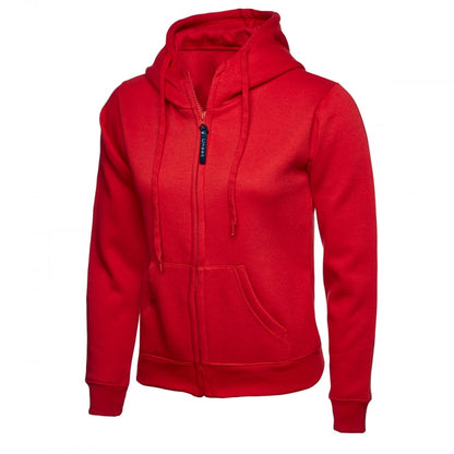 UC505 Ladies Classic Full Zip Hooded Sweatshirt