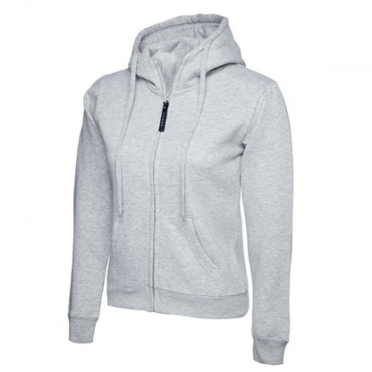 UC505 Ladies Classic Full Zip Hooded Sweatshirt
