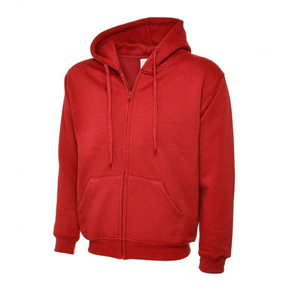 UC504 Adults Classic Full Zip Hooded Sweatshirt