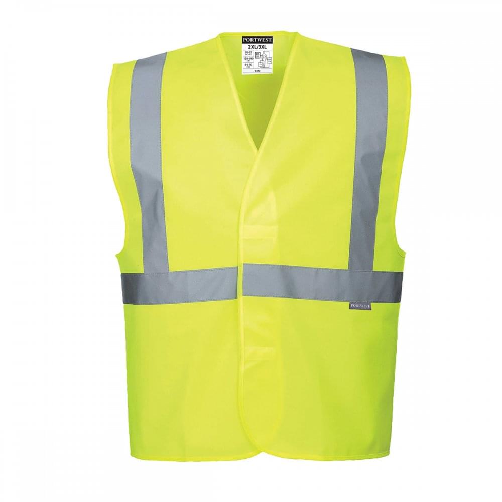 Hi Visibility 1 Band Vest