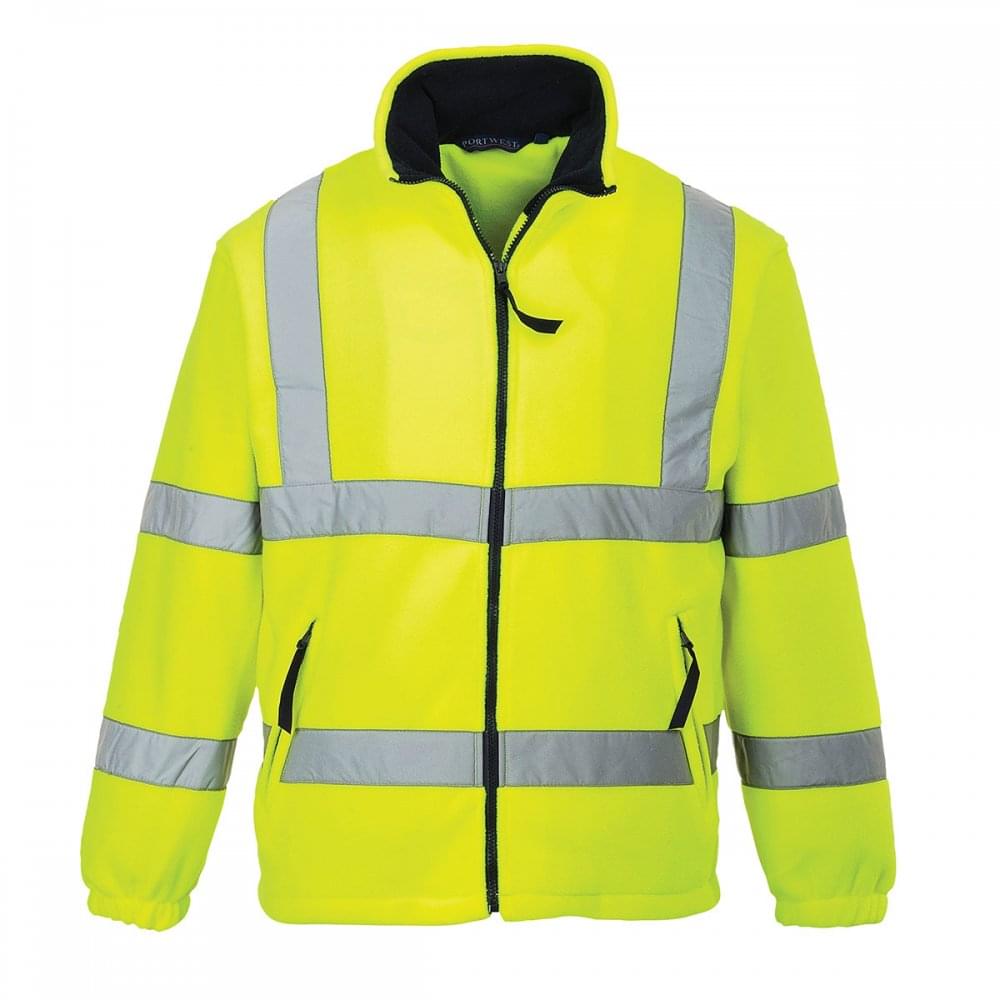 Hi Visibility Mesh Lined Fleece