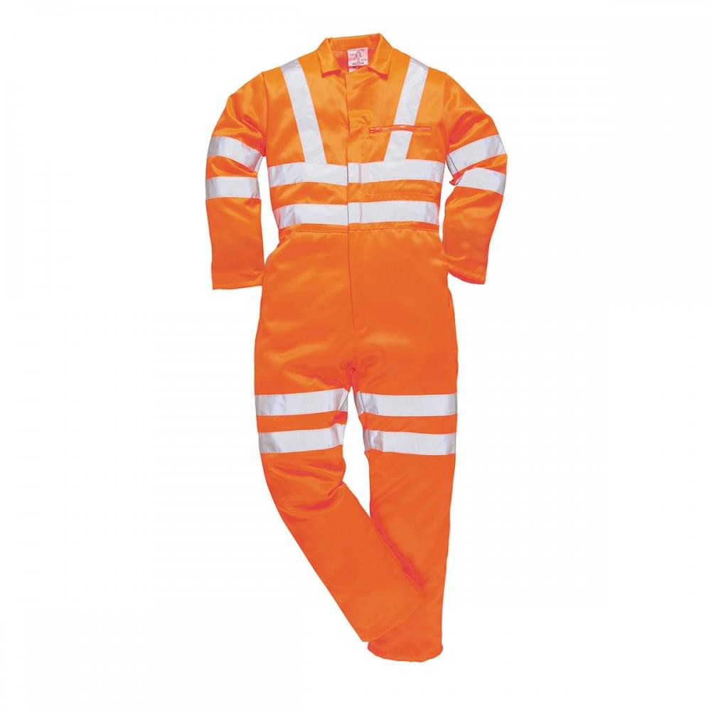 RT42 High-Visibility Poly-Cotton Coverall RIS
