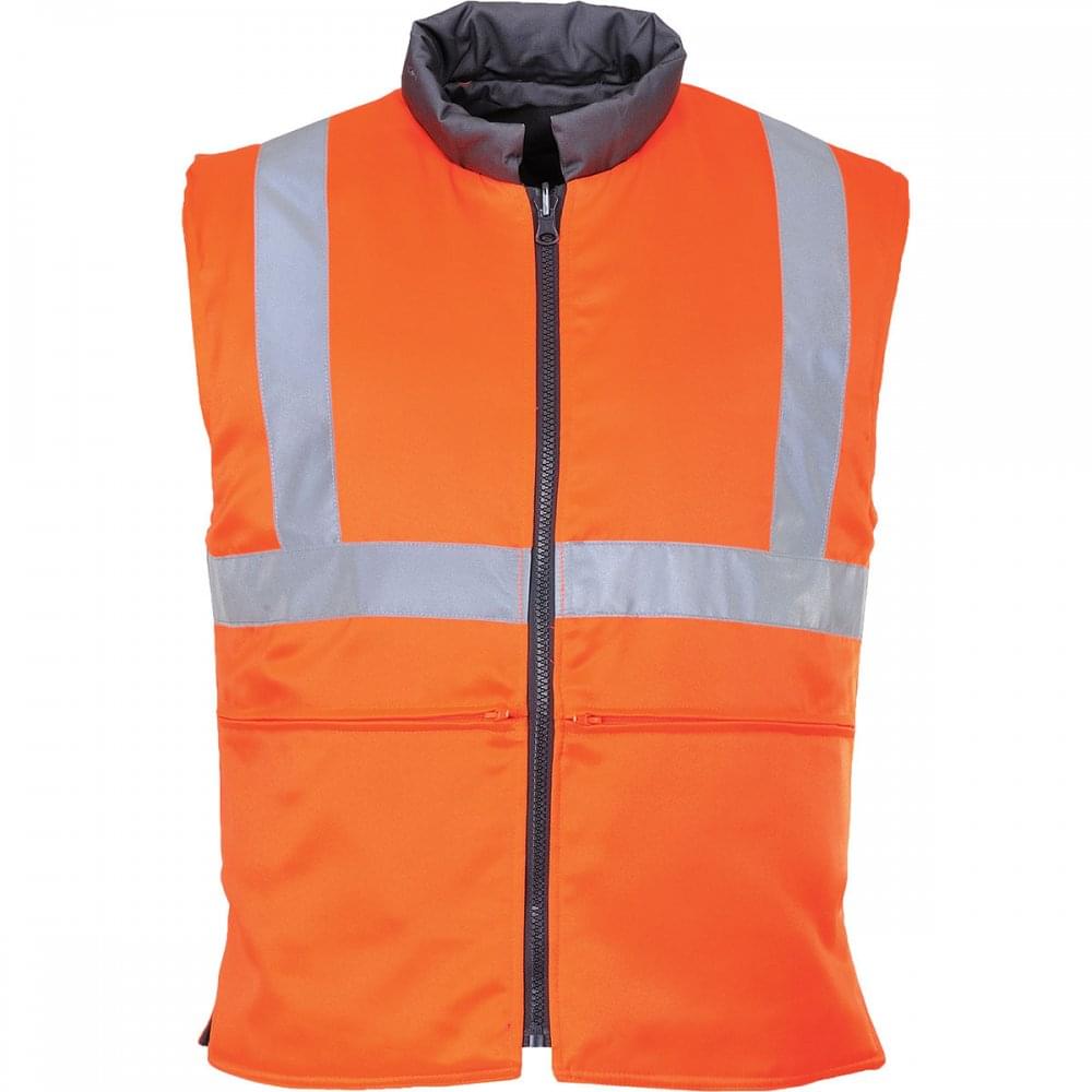 Hi Visibility Reversible Bodywarmer RIS