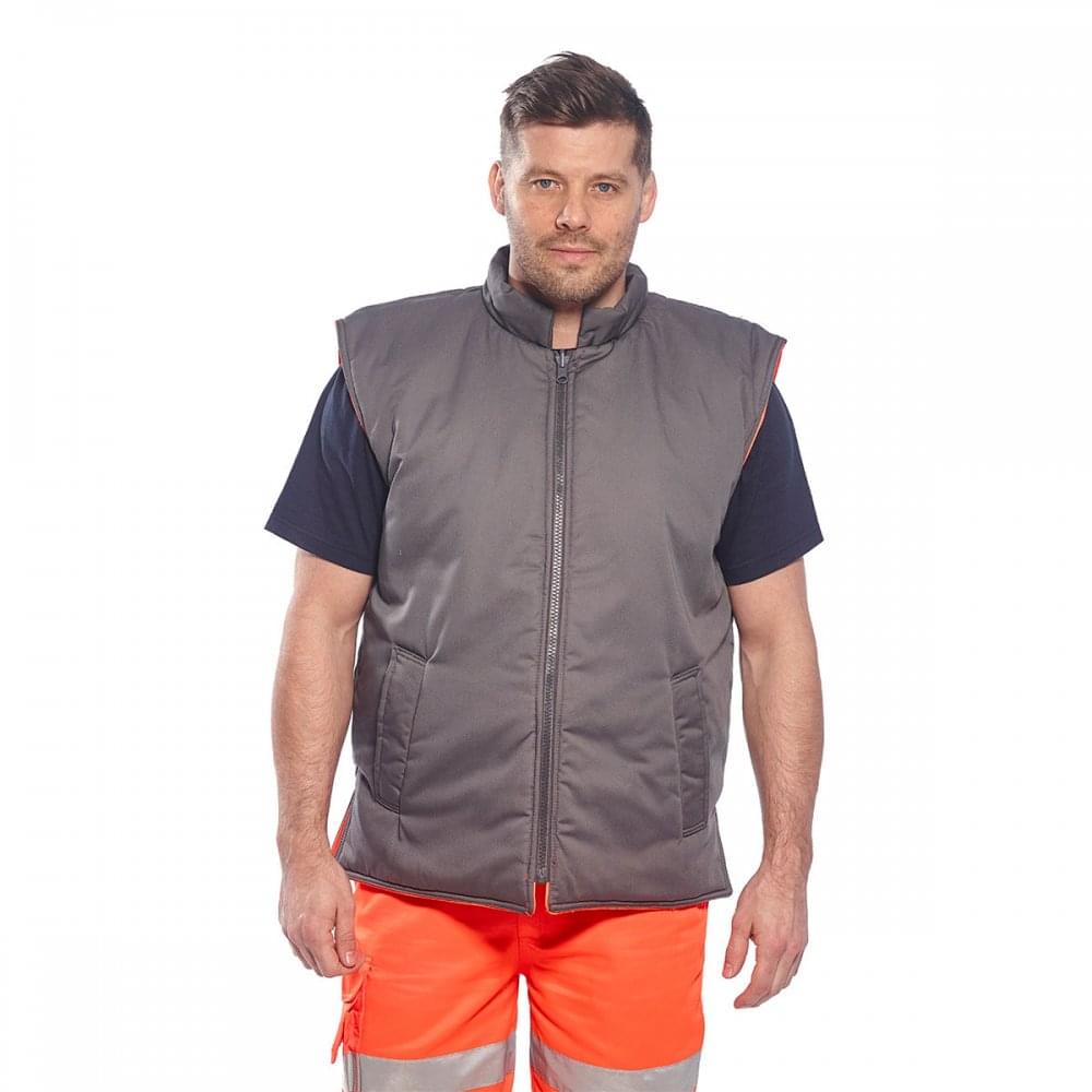 Hi Visibility Reversible Bodywarmer RIS