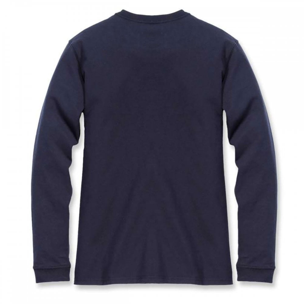 103244 Womens Workwear Pocket Long Sleeve T-Shirt