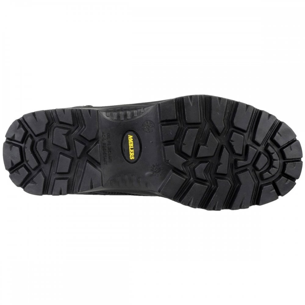 FS008 Water Resistant Hi leg Lace Up Safety Boot - Wide Fitting
