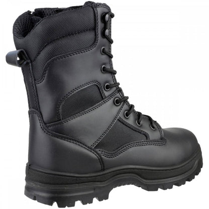 FS008 Water Resistant Hi leg Lace Up Safety Boot - Wide Fitting