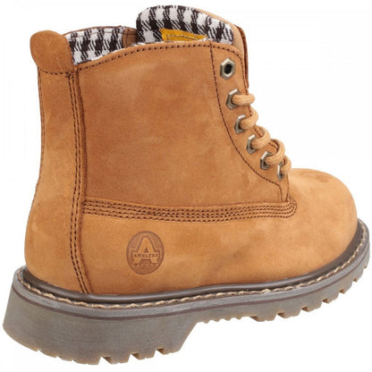 FS103 Goodyear Welted Lace Up Ladies Safety Boot