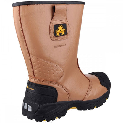 FS143 Waterproof pull on Safety Rigger Boot