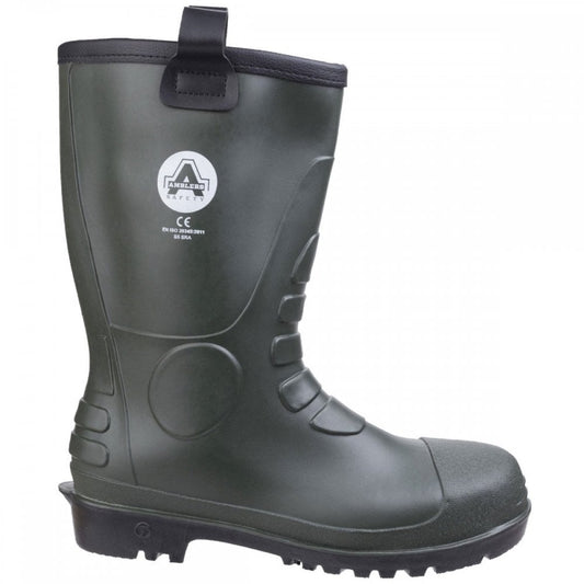 FS97 PVC Rigger Boot - Fur Lined Wellington