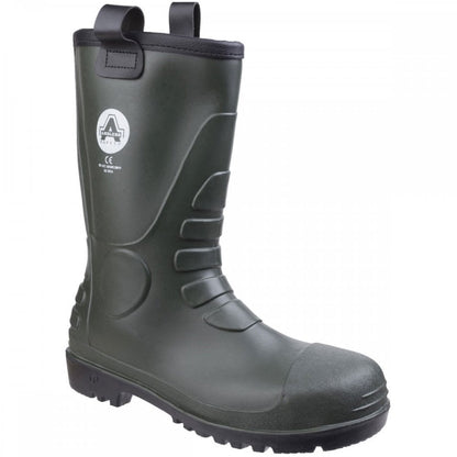 FS97 PVC Rigger Boot - Fur Lined Wellington