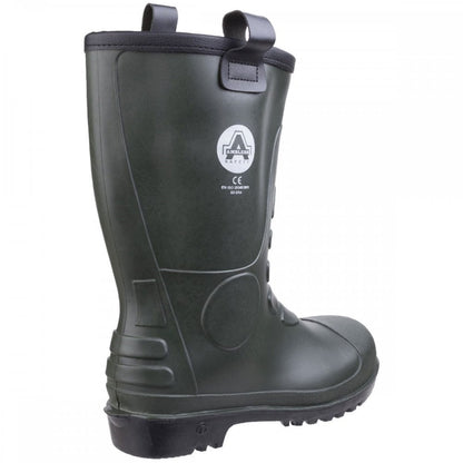 FS97 PVC Rigger Boot - Fur Lined Wellington