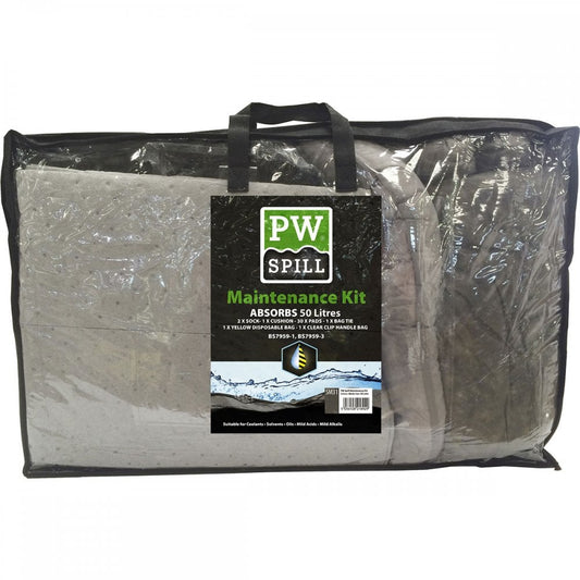 Spill Maintenance Kit 50L Pk3