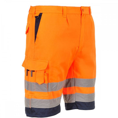 Hi Visibility Poly-Cotton Shorts