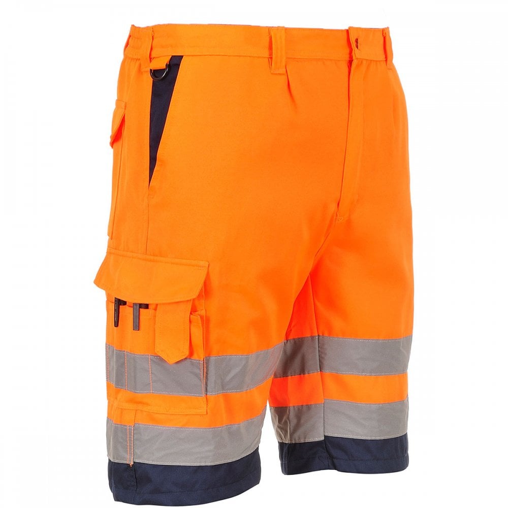 Hi Visibility Poly-Cotton Shorts