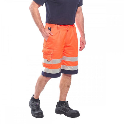 Hi Visibility Poly-Cotton Shorts