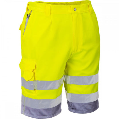Hi Visibility Poly-Cotton Shorts